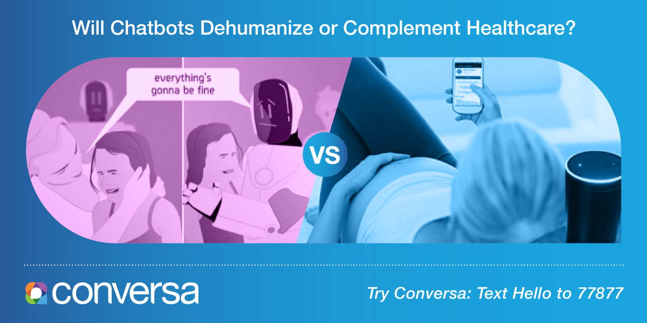 Will Chatbots Dehumanize or Complement Healthcare?