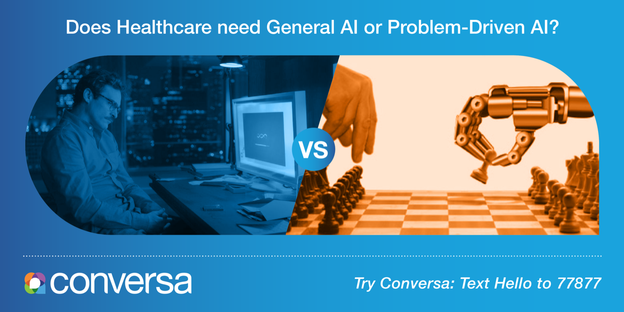 Does Healthcare Need General AI or Problem-Driven AI?