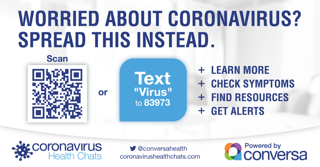 Learn More About CoronaVirus Health Chat Learn More About CoronaVirus Health Chat