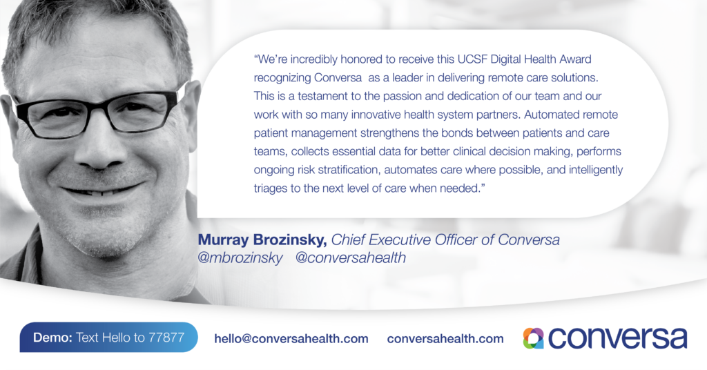 Conversa Health named “best remote diagnostics company” for 2020