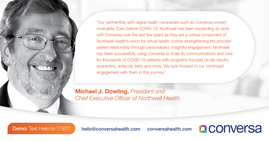 Northwell Health Partnership with Conversa Health